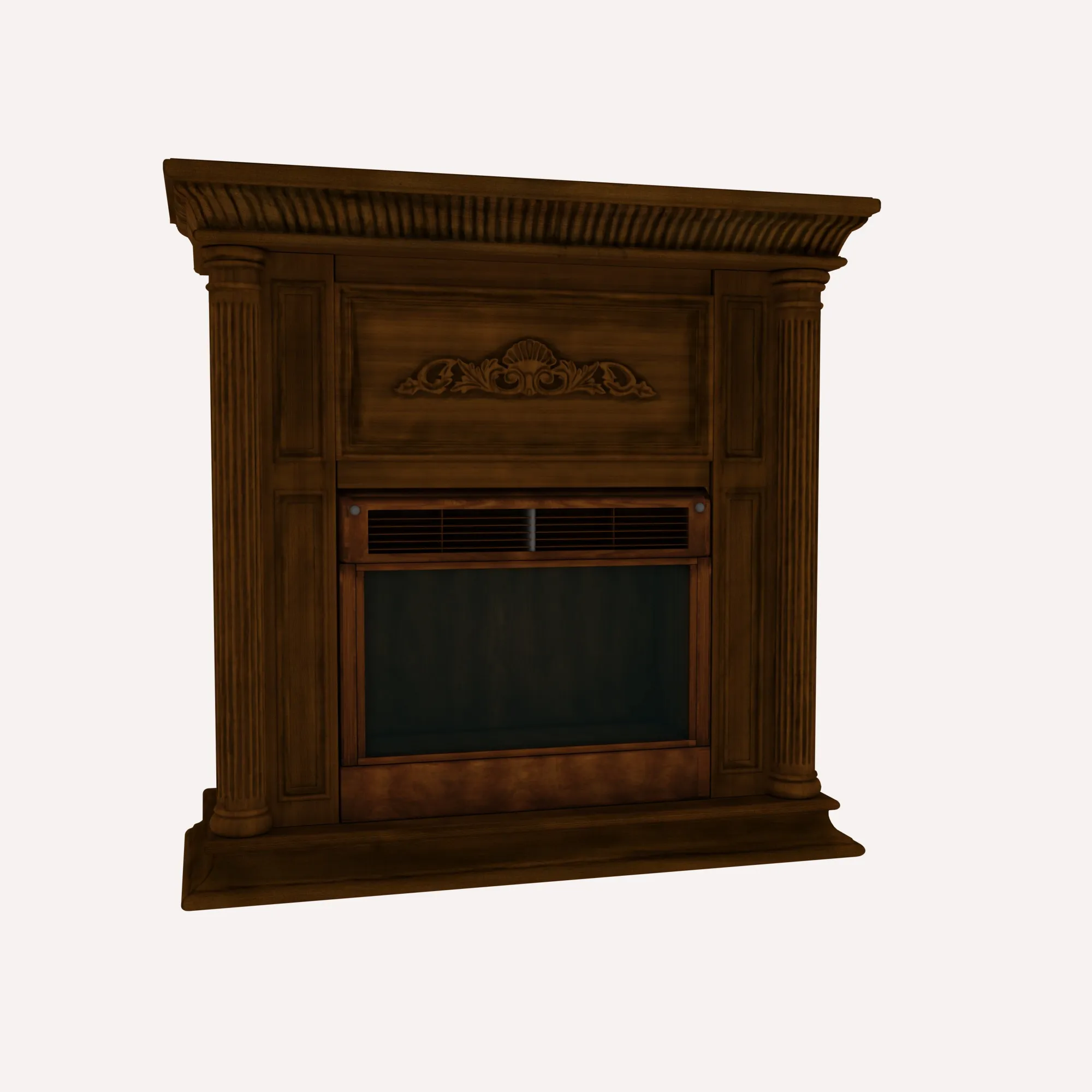 Mantel 3D Model .c4d .max .obj .3ds .fbx .stl .blend 