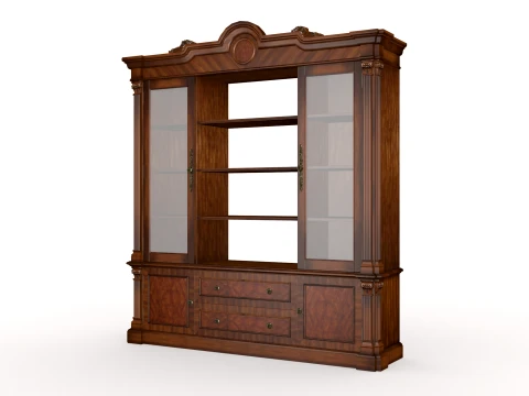 Bookcase 3D Model