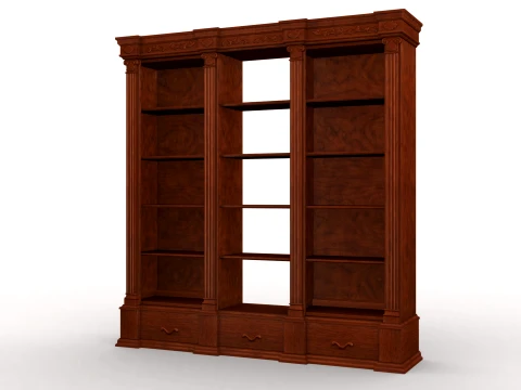 Bookcase 3D Model