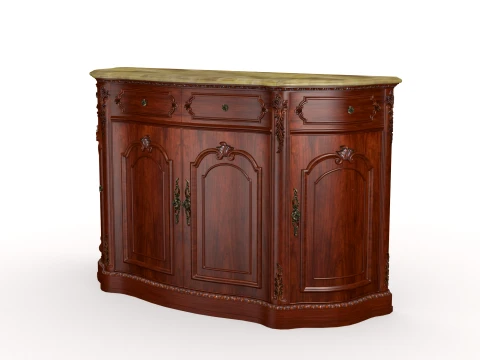 Entrance cabinet 3D Model