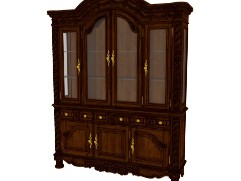Bookcase 3D Model