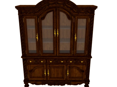 Bookcase 3D Model
