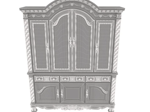 Bookcase 3D Model