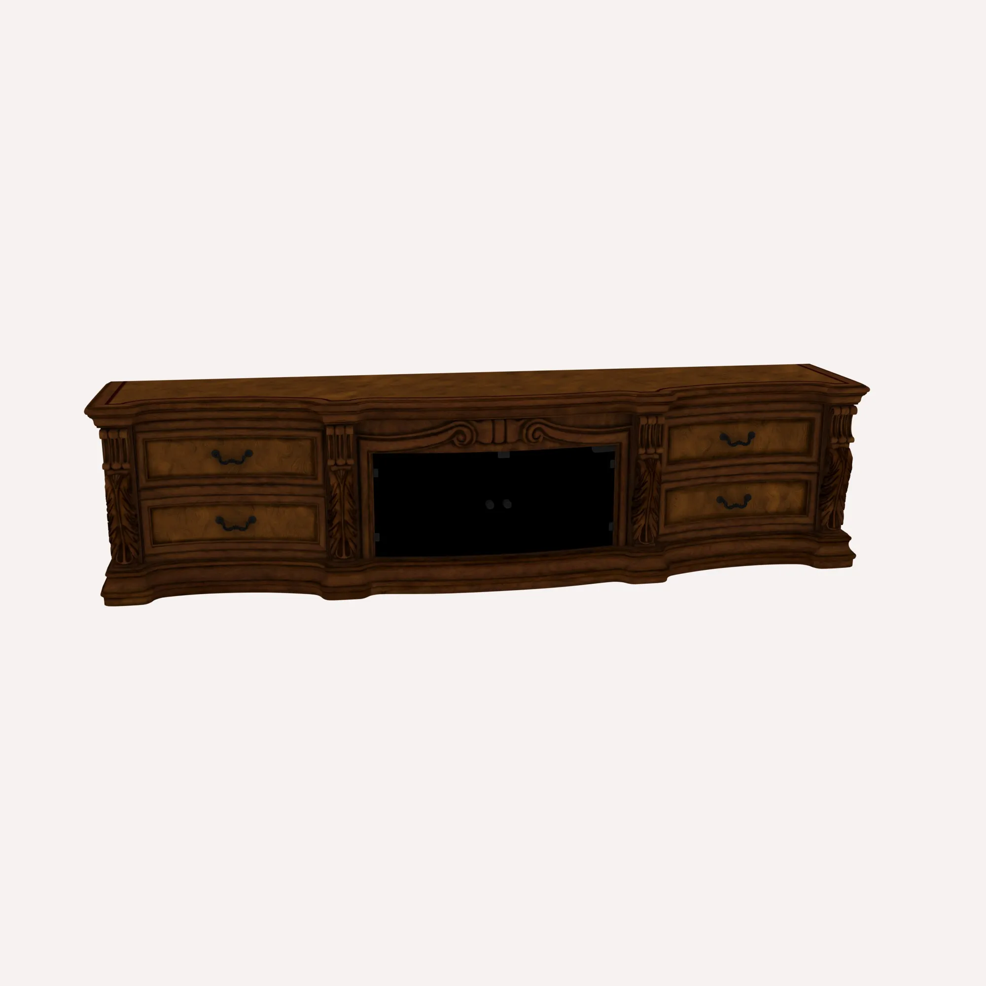 Base cabinet 3D Model .c4d .max .obj .3ds .fbx .stl .blend 