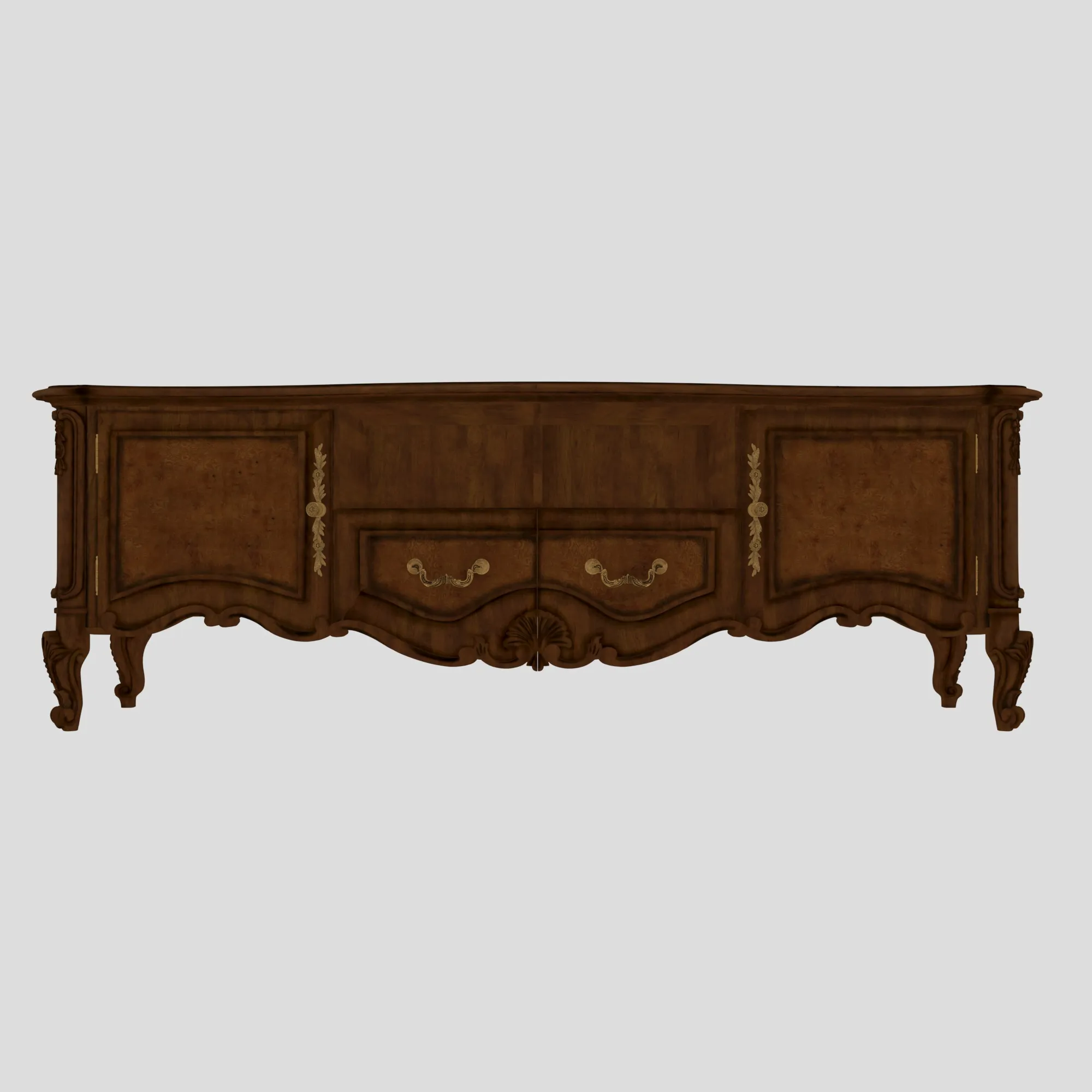 Base cabinet 3D Model .c4d .max .obj .3ds .fbx .stl .blend 