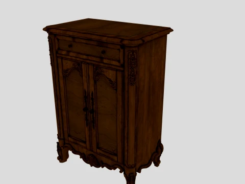 Mobile base Modello 3D