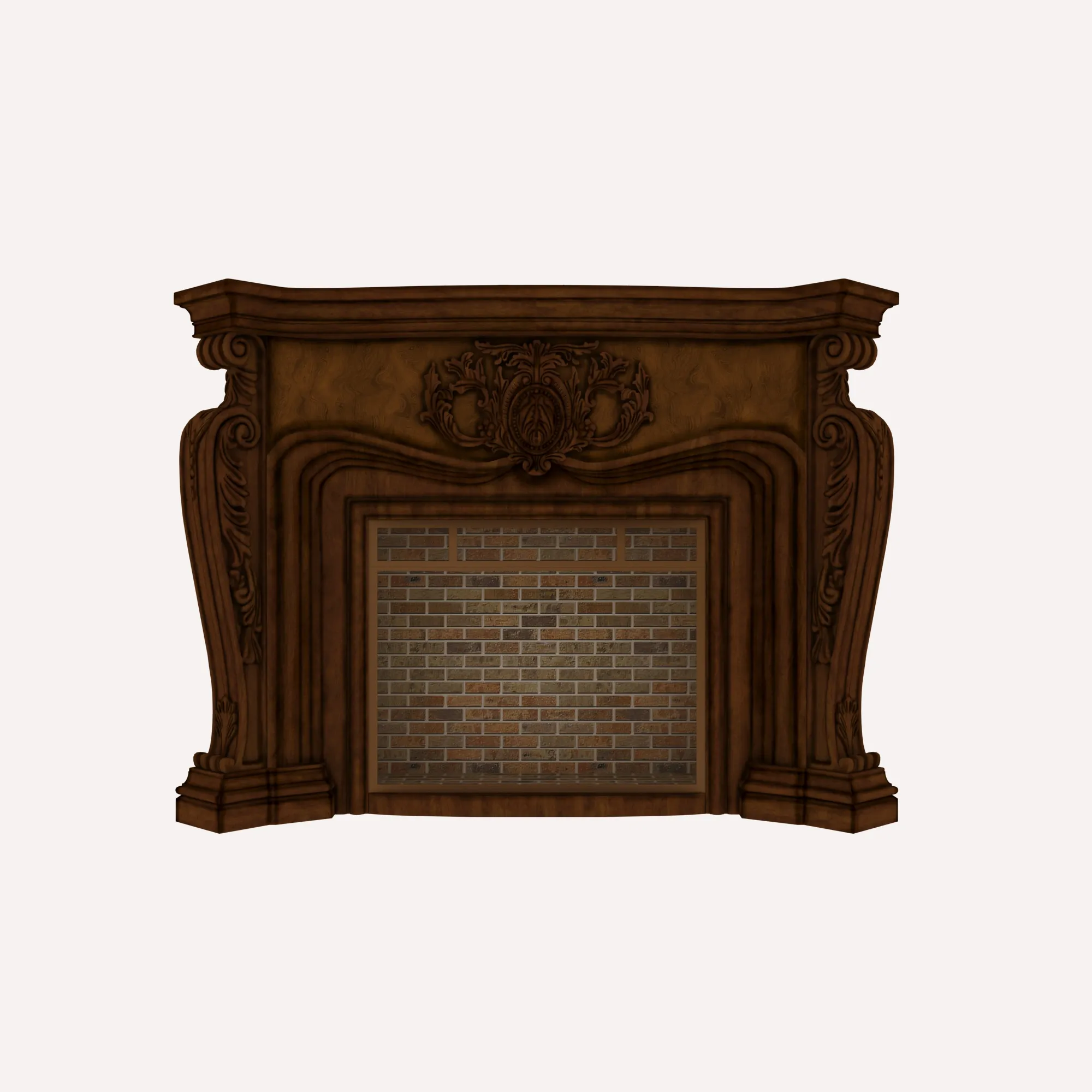 Mantel 3D Model .c4d .max .obj .3ds .fbx .stl .blend 