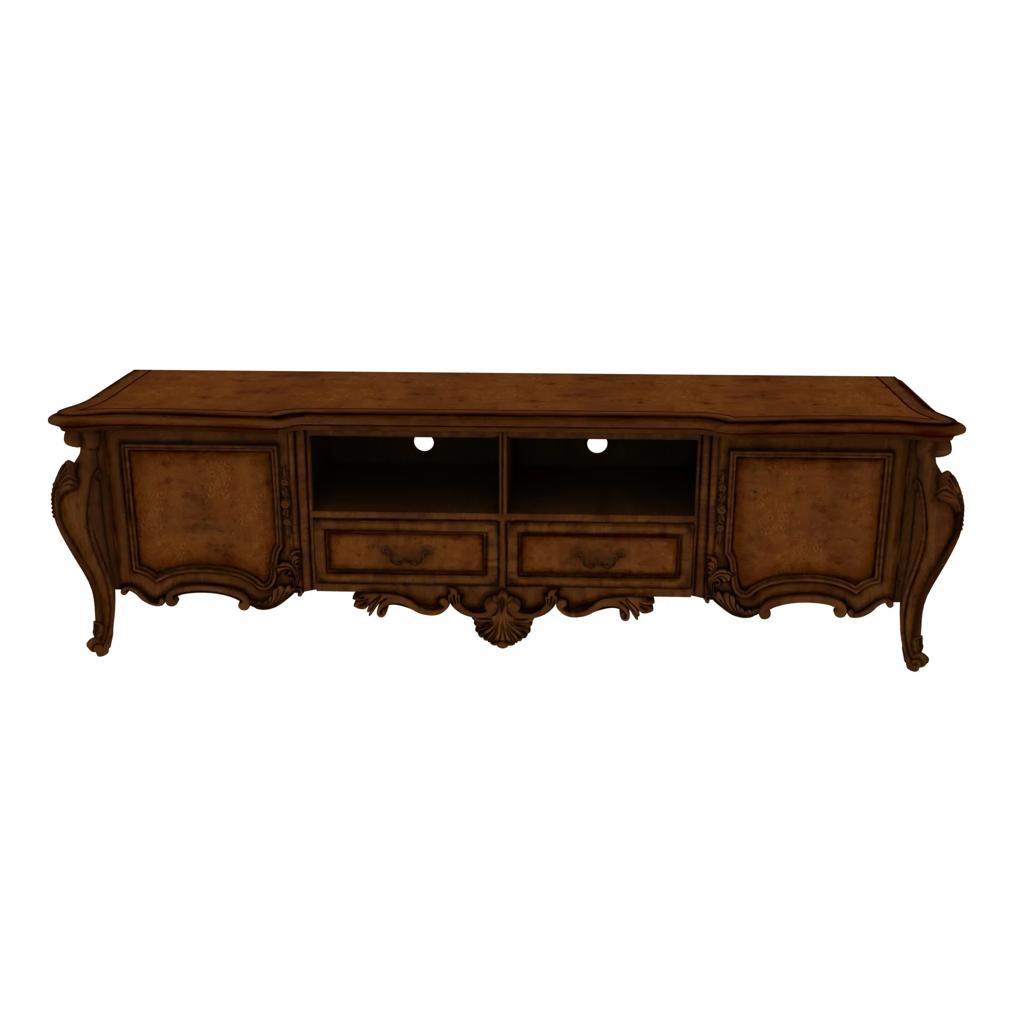 Base cabinet 3D Model .c4d .max .obj .3ds .fbx .stl .blend 