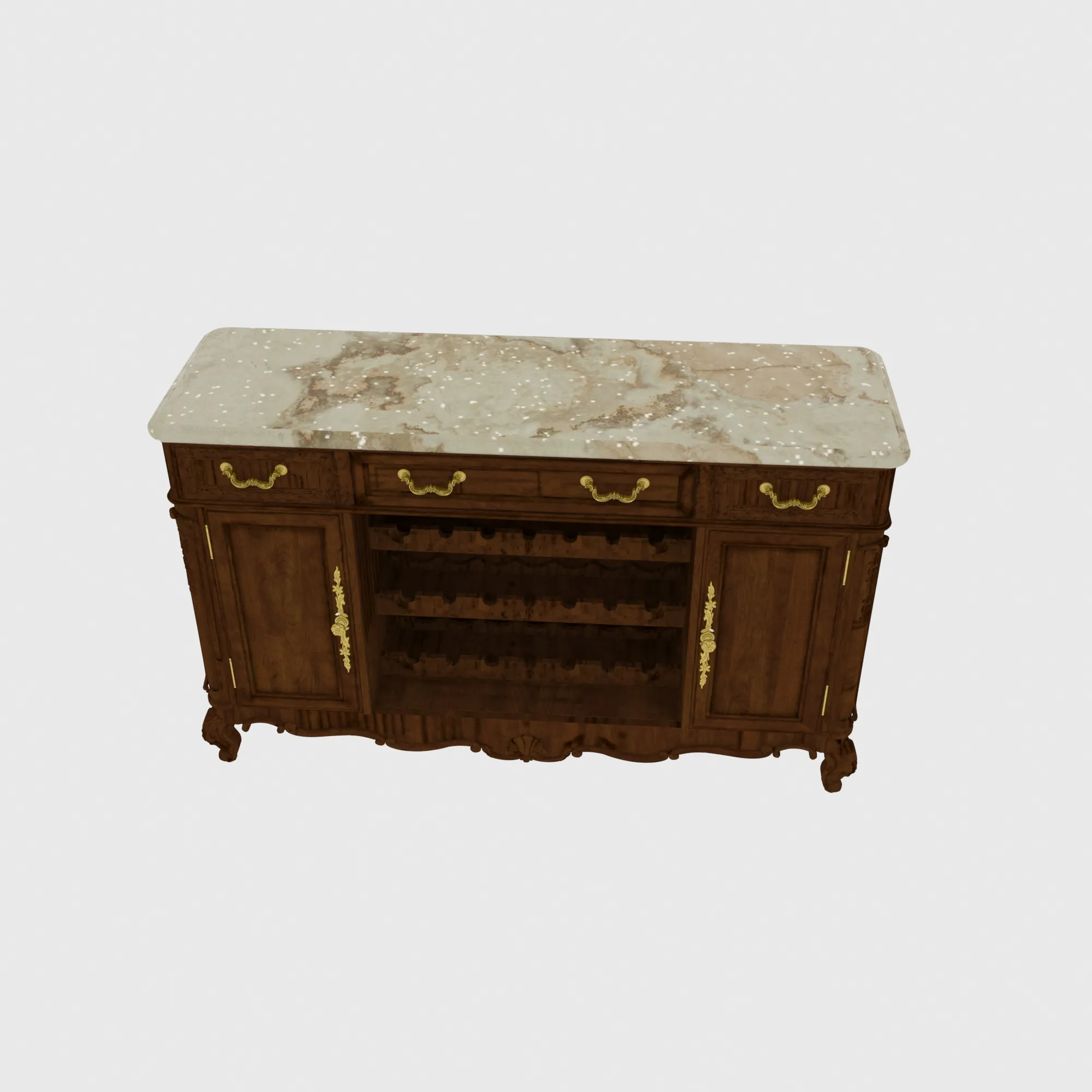 Counter 3D Model .c4d .max .obj .3ds .fbx .stl .blend 