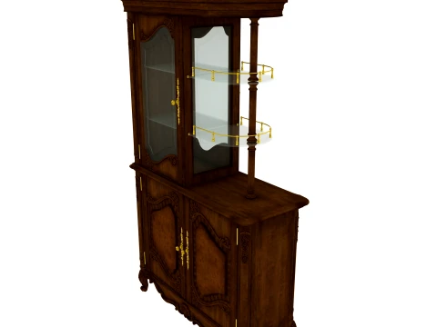 Wine cabinet 3D Model