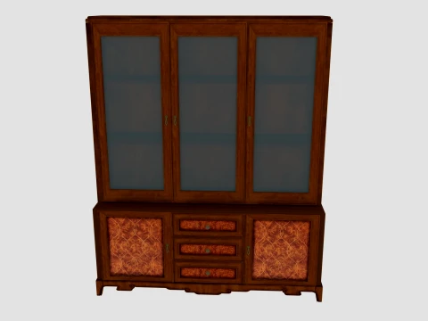 Bookcase 3D Model