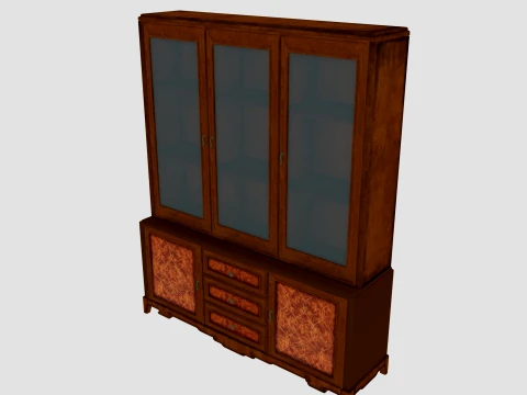 Bookcase 3D Model