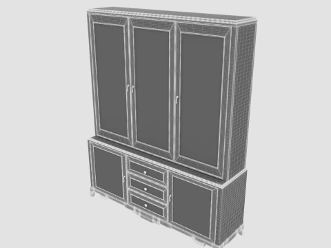 Bookcase 3D Model