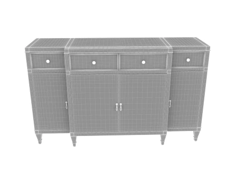Base cabinet 3D Model