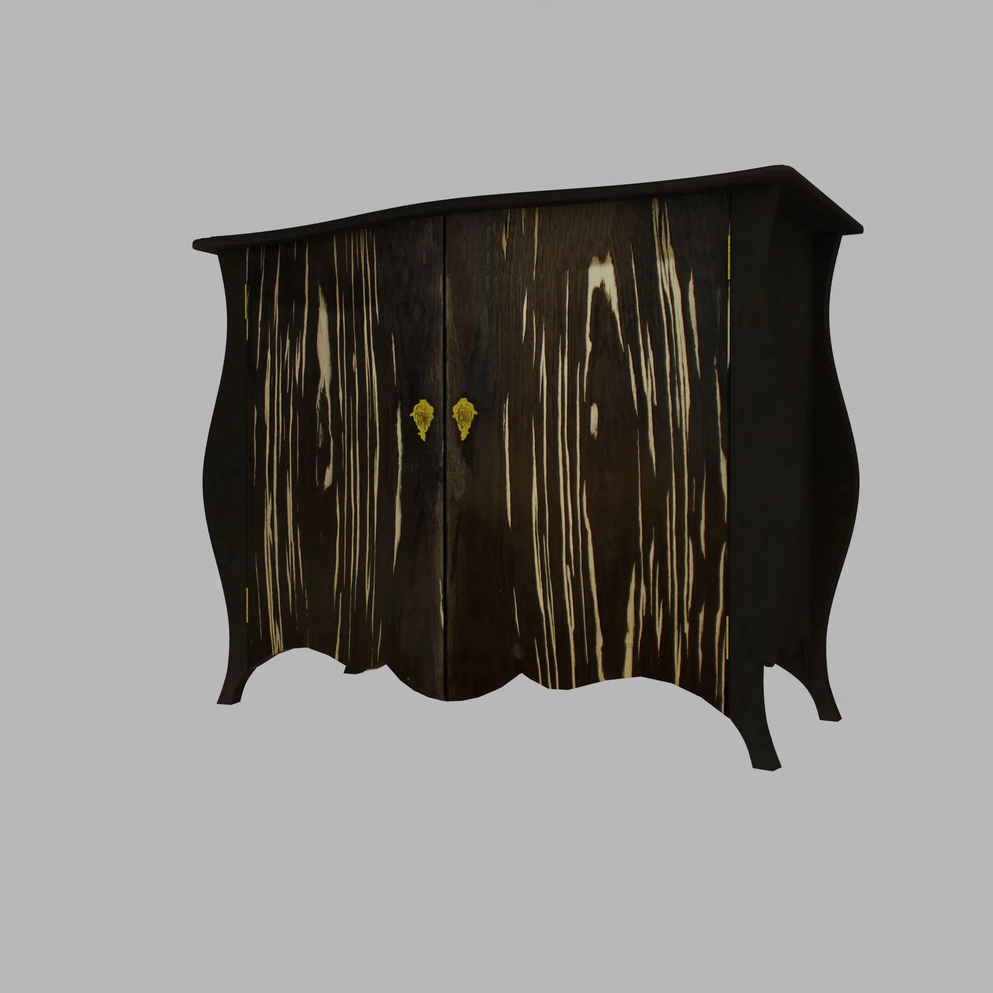 Base cabinet 3D Model .c4d .max .obj .3ds .fbx .stl .blend 