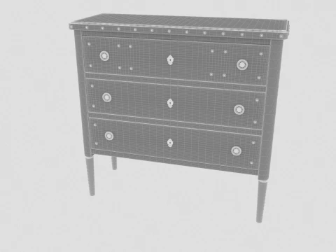 Chest of drawers 3D Model