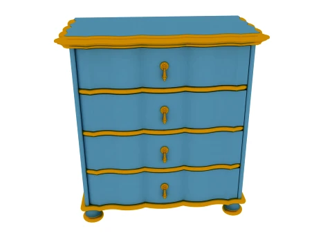 Chest of drawers 3D Model