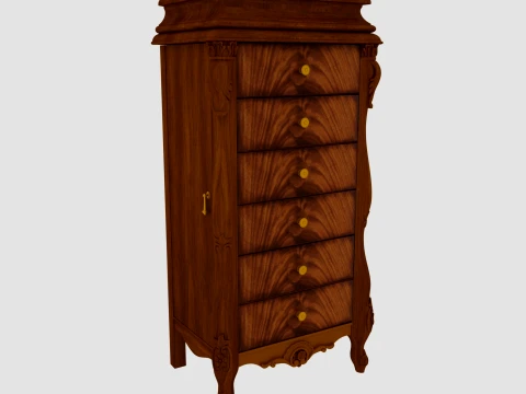 Chest of drawers 3D Model