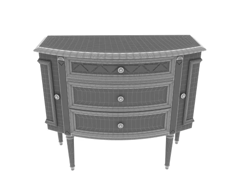 Display cabinet 3D Model
