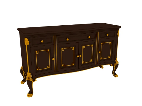 Display cabinet 3D Model