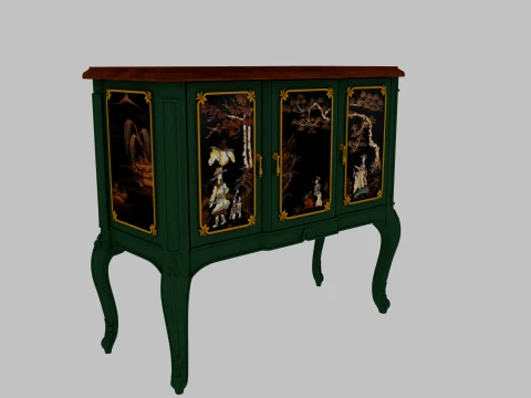 Display cabinet 3D Modell