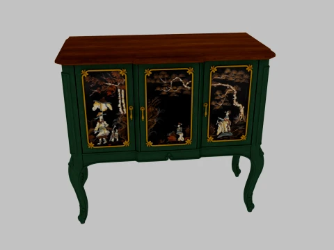 Display cabinet 3D Model