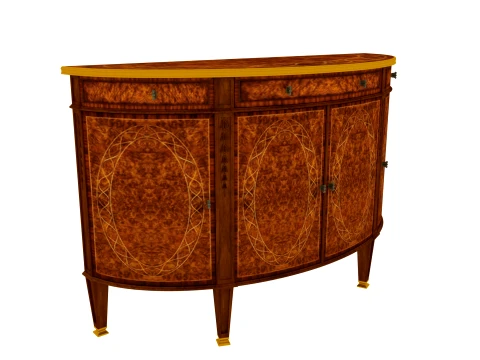 Display cabinet 3D Model