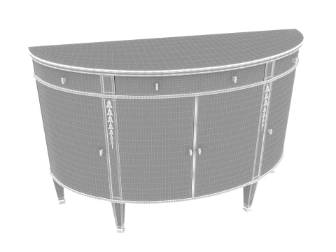 Display cabinet 3D Model