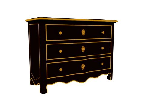 Display cabinet 3D Model