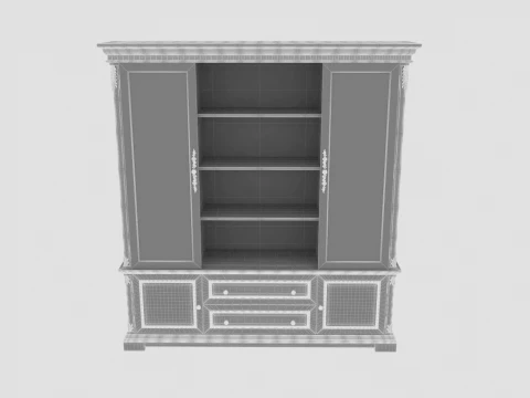 Wine cabinet 3D Model
