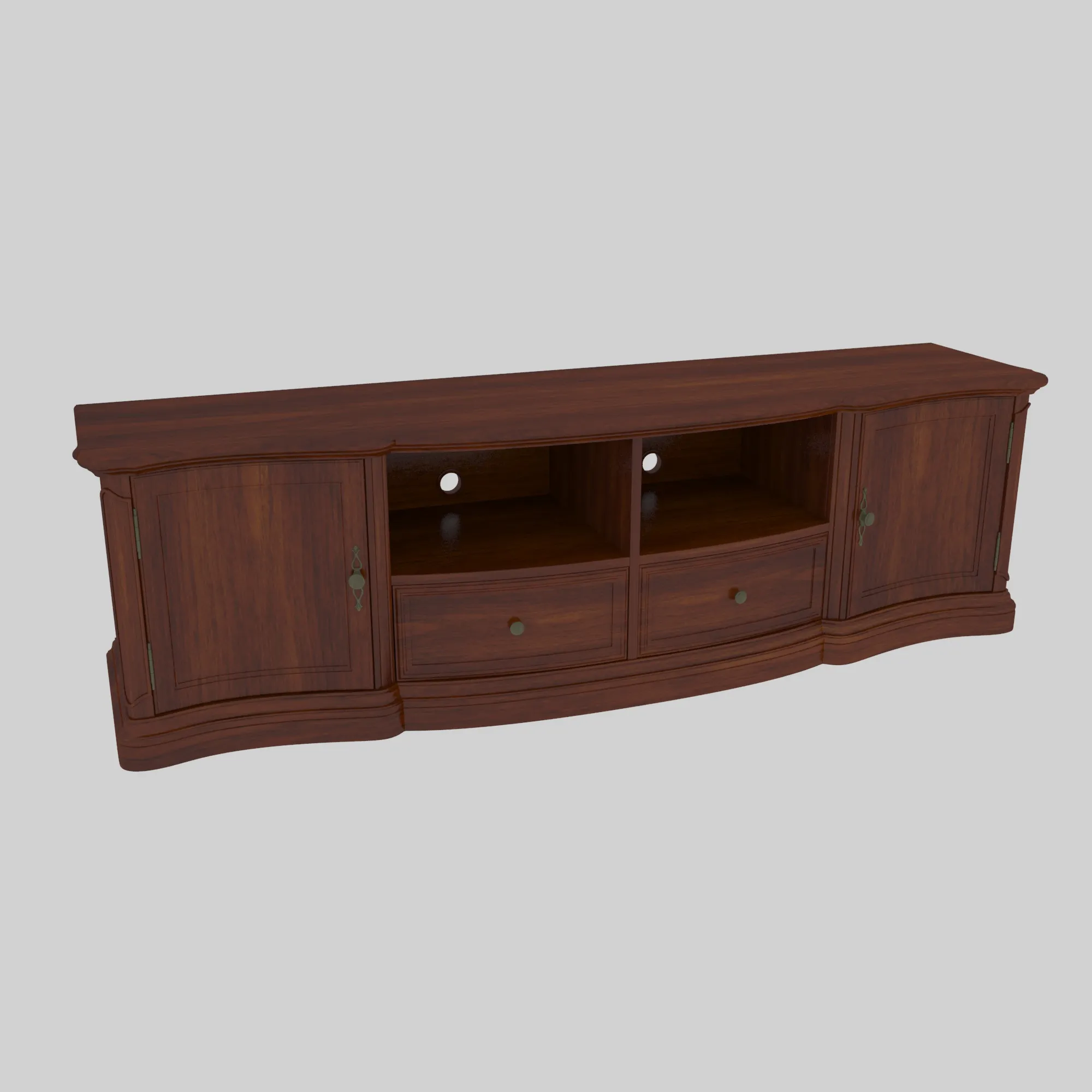 Base cabinet 3D Model .c4d .max .obj .3ds .fbx .stl .blend 