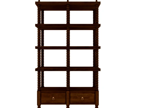 Bookshelf 3D Модель