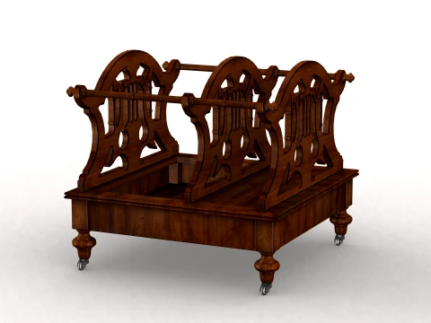 Bookshelf Modelo 3D
