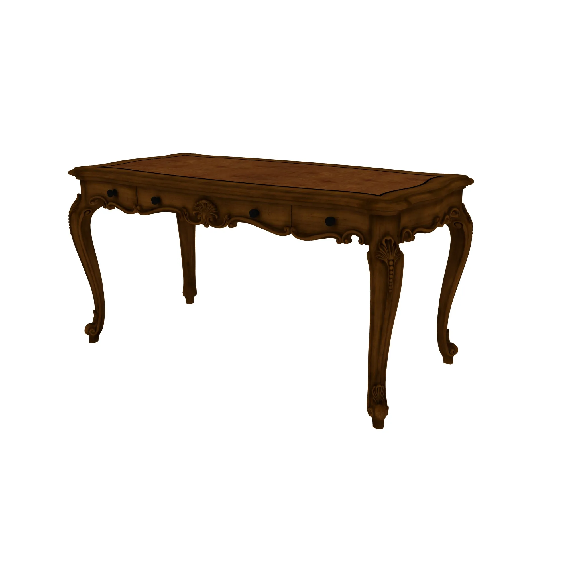 Table 3D Model .c4d .max .obj .3ds .fbx .stl .blend 
