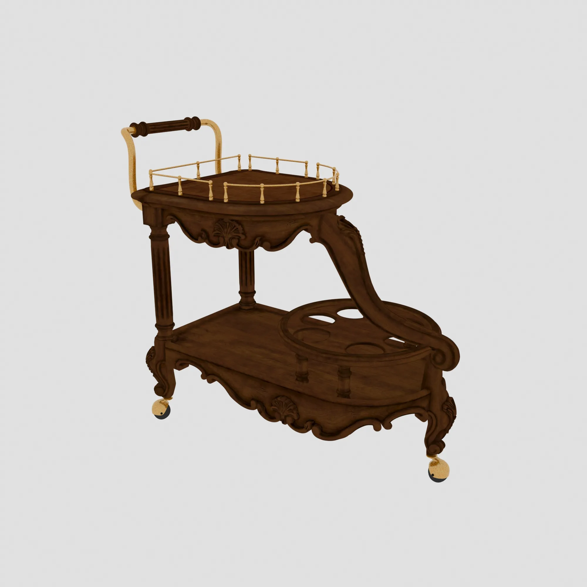 Newspaper rack 3D Model .c4d .max .obj .3ds .fbx .stl .blend 