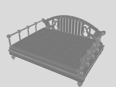 Bench 3D Model