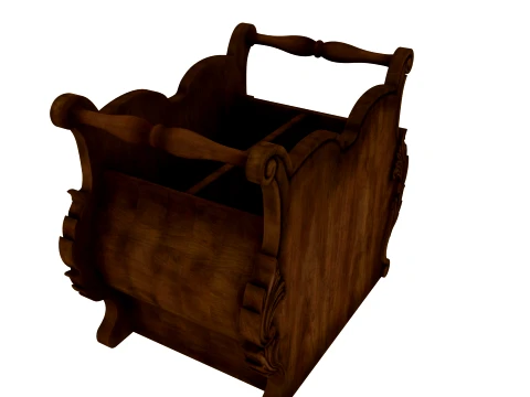 Magazine rack 3D Model