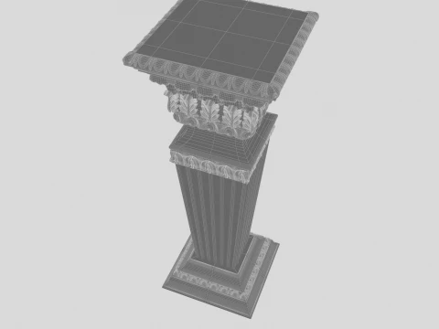 Flower bed 3D Model