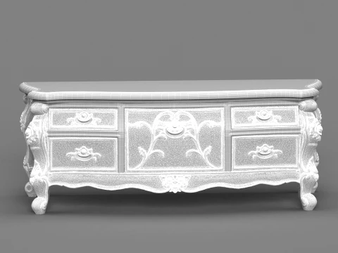 TV stand 3D Model