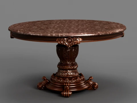 Dining table 3D Модель