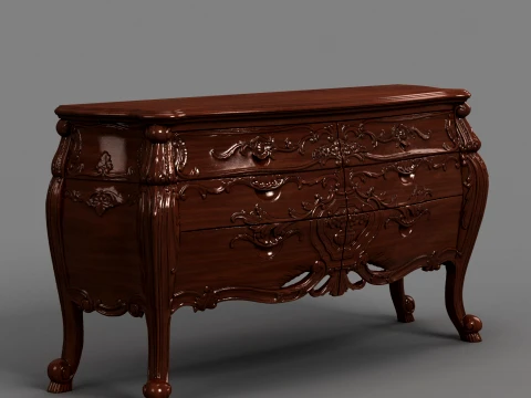 Chest of drawers 3D Model