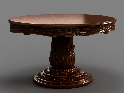 Dining table 3D Model