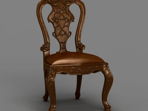 Dining Chair 3D Model