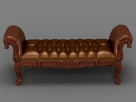 Footstool 3D Model
