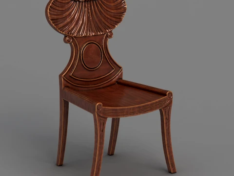 Shell Chair 3D Model
