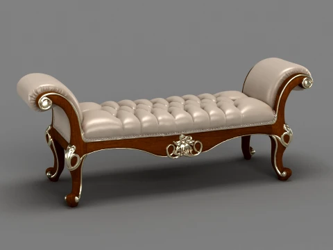 Footstool 3D Model
