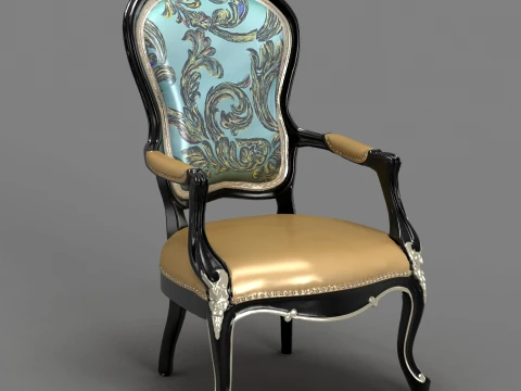Leisure chair 3D 모델