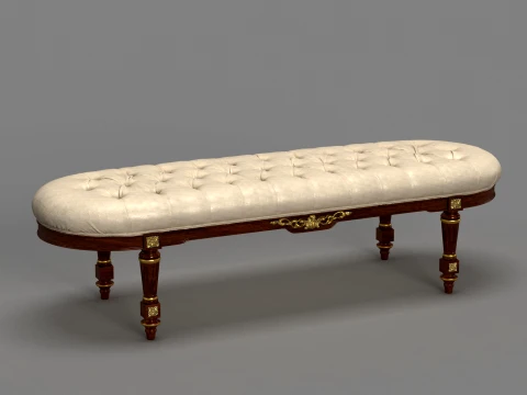 Footstool 3D 모델