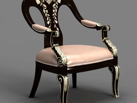 Leisure chair 3D 모델