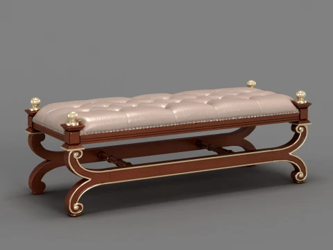 Footstool 3D Model